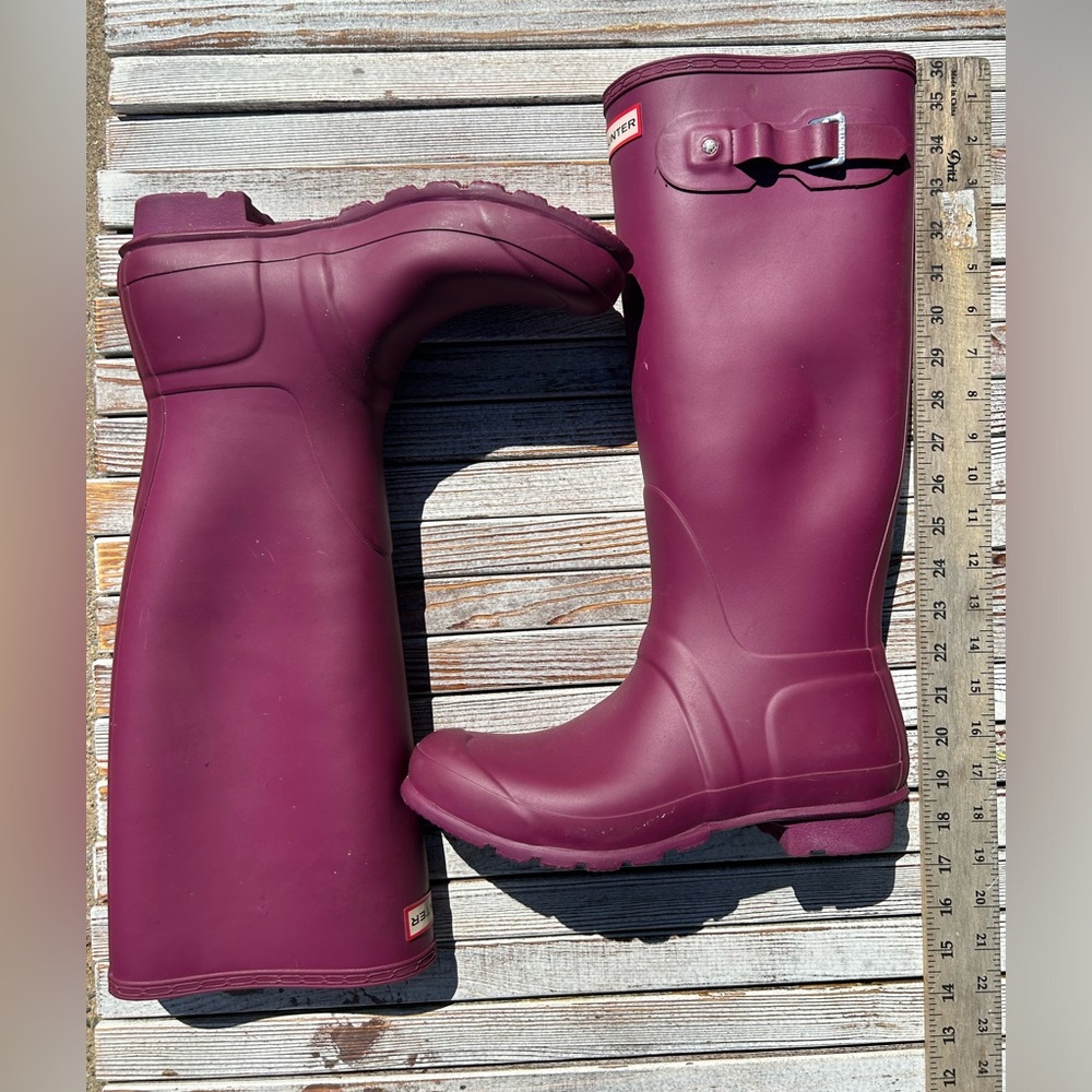 Purple Hunter Rain boots